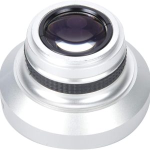 37Mm Fisheye Lens Camcorder,Camera Lens Silver Strong Applicability 37mm 0.25X Super Fisheye Additional Lens for 37mm Caliber Camera Lenses