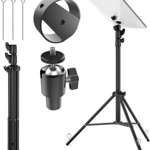Upgraded Starlink Portable Mini Tripod & Mount Kit w/ 360° Adjustable Gimbal - for Camping, RV, Backyard, Outdoor Work & Travel